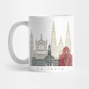 La Plata skyline poster Mug